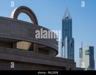 Il Museo di Shanghai di arte cinese esterno dell'edificio Foto Stock