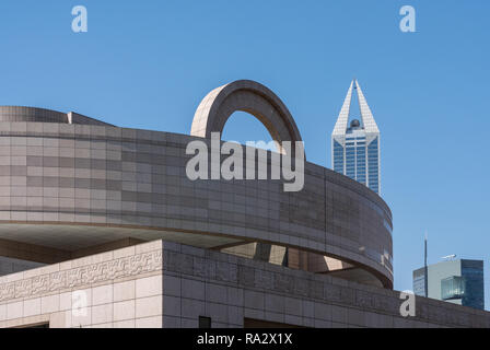 Il Museo di Shanghai di arte cinese esterno dell'edificio Foto Stock
