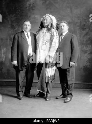 Brulé Lakota leader indiano cava orso avvisatore acustico Foto Stock