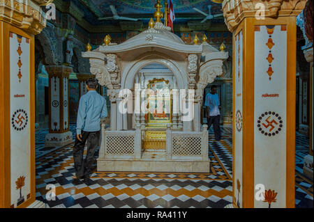 06-Gen-2009- Akshardery BAPS tempio di Swaminarayan Gondal Gujarat India Asia Foto Stock