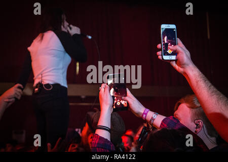 Stato di Sogno vivere a Manchester academy 2018 Foto Stock