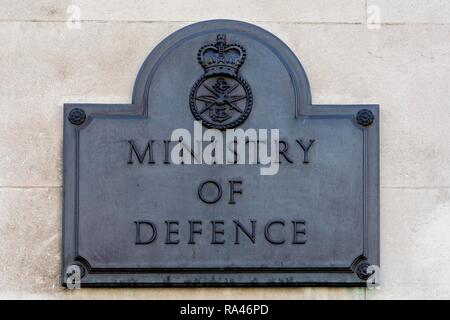 Edificio del Ministero della Difesa, Westminster, Londra, Gran Bretagna Foto Stock