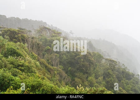 Montagne delle Alpi del Sud della Nuova Zelanda. Nuova Zelanda paesaggi Foto Stock