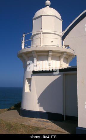Incollamento POINT LIGHTHOUSE, Port Macquarie, NSW, Australia Foto Stock
