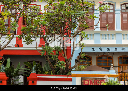 Il Bukit Pasoh Rd, Tanjong Pagar, Singapore Foto Stock