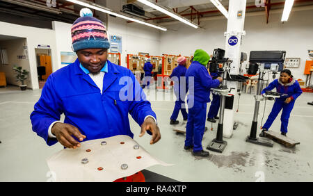 Johannesburg, Sud Africa - 23 Luglio 2012: Vocational Skills Training Center in Africa Foto Stock