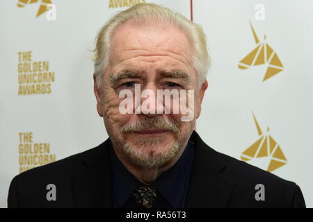 Golden Unicorn Film Awards tenutosi presso il Park Lane Hilton offre: Brian Cox dove: Londra, Regno Unito quando: 01 Dic 2018 Credit: Joe Alvarez Foto Stock