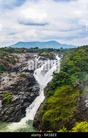 Cascata Bharachukki, Karnataka, India Foto Stock