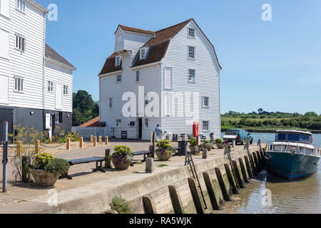 Woodbridge Tide mulino sul fiume Deben, Woodbridge, Suffolk, Inghilterra, Regno Unito Foto Stock