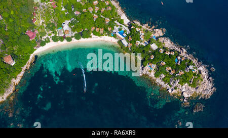 Sai Daeng Resort, Sai Daeng, Baia di Koh Tao Island, Thailandia Foto Stock