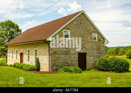 La Provvidenza vecchia chiesa di pietra, 1005 Spottswood, Road, Spottswood,, Virginia Foto Stock