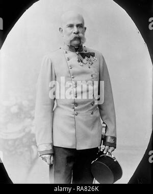 Franz Joseph I d'Austria ca. inizio novecento Foto Stock