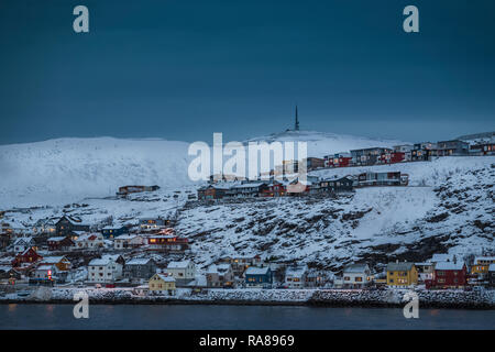 Hammerfest, Norvegia. Foto Stock