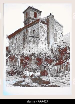 Lazio Tivoli Marcellina Santa Maria in Monte Dominici, questa è la mia Italia, il paese italiano di storia visiva, medievale reinventato Foto Stock