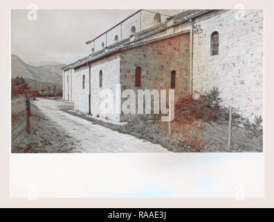 Molise Isernia Castel San Vincenzo Abbazia di San Vincenzo al Volturno, questa è la mia Italia, il paese italiano di reinventato Foto Stock