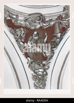 Abruzzo Teramo Teramo S. Agostino, questa è la mia Italia, il paese italiano di storia visiva, Vista della facciata barocca reinventato Foto Stock