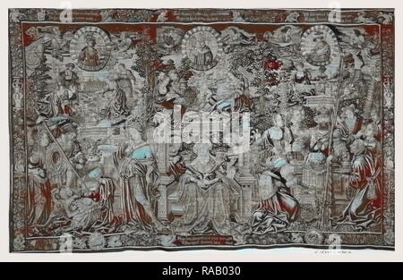 Secondo tre età dell uomo (età diciotto a ventiquattro. Reinventato da Gibon. Arte Classica con un tocco di moderno reinventato Foto Stock