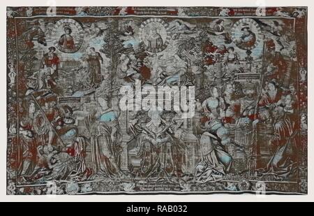 Secondo tre età dell uomo (età diciotto a ventiquattro. Reinventato da Gibon. Arte Classica con un tocco di moderno reinventato Foto Stock