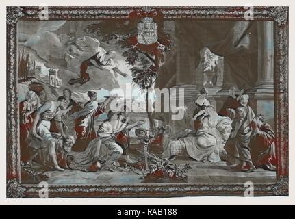 Psiche, adorato come dea, sostiene Venere" (Afrodite) ange. Reinventato da Gibon. Arte Classica con un tocco di moderno reinventato Foto Stock