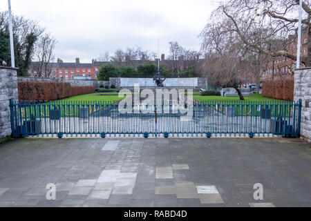 Un'immagine del Giardino della Rimembranza nella città di Dublino che ricorda quelli che sono morti in nome della Repubblica Irlandese Foto Stock
