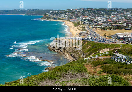 Merewether Beach - Newcastle - Australia Foto Stock