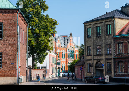 Edifici storici di Lund in Svezia, Scandinavia, Europa Foto Stock