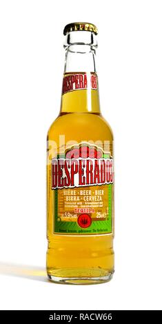 Desparados bottiglia di birra con tequila Foto Stock