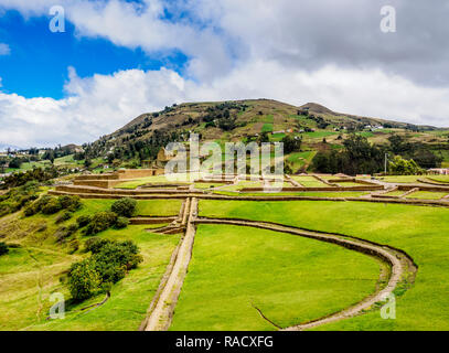 Ingapirca rovine, Ingapirca, Canar Provincia, Ecuador, Sud America Foto Stock