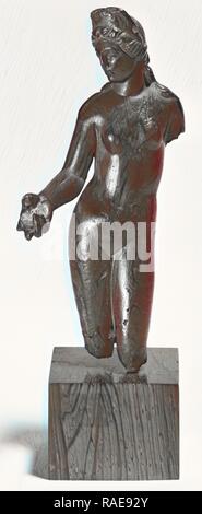 Statuetta frammentaria di Venere, Impero Romano, 1° - 2° secolo, bronzo, 8,8 cm (3 7,16 in.). Reinventato Foto Stock