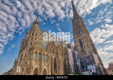 St di Santo Stefano a Vienna, in Austria Foto Stock