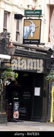 La Taverna di Capra - (public house) - Kensington High Street Kensington, London, England, Regno Unito Foto Stock