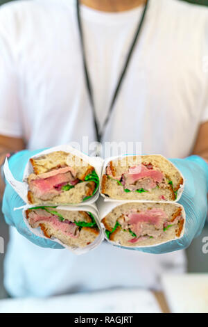 Pronto a sandwich Foto Stock