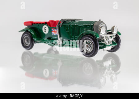 Matchbox i modelli del passato Y-5 Bentley 4,5 litro 1929 Foto Stock