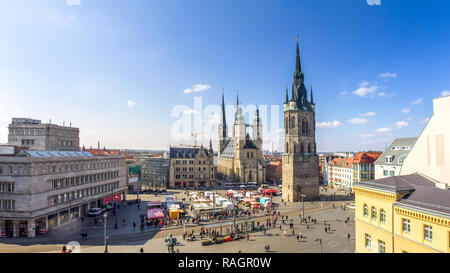 Halle an der Saale Germania Foto Stock