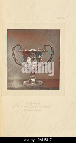 Vaso, William crivelli superiori (inglese, 1811 - 1892), Londra, Inghilterra, l'Europa, 1871, Woodburytype, 10,3 x 9 cm (4 1,16 x 3 9 reinventato Foto Stock