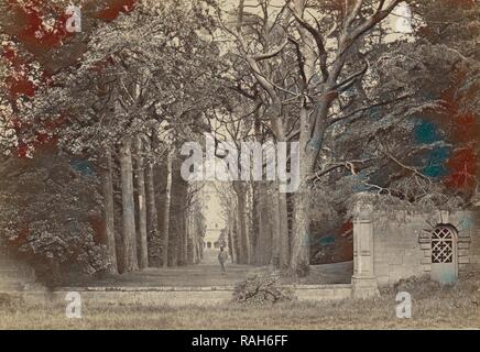 Ragazzo Cliff, avenue, dalla strada, Francis Bedford (inglese, 1815,1816 - 1894), Chester, Inghilterra, circa 1860 reinventato Foto Stock