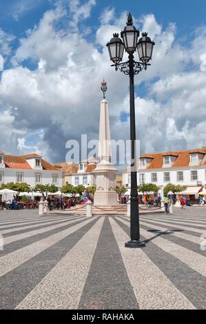 Marquès de Pombal, Vila Real de Santo Antonio, Algarve, Portogallo, Europa Foto Stock