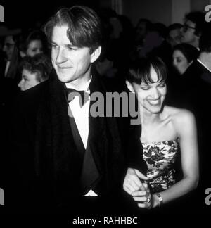 Matthew Modine e moglie Caridad Rivera 1990 Foto di Adam Scull/il PHOTOlink/MediaPunch Foto Stock