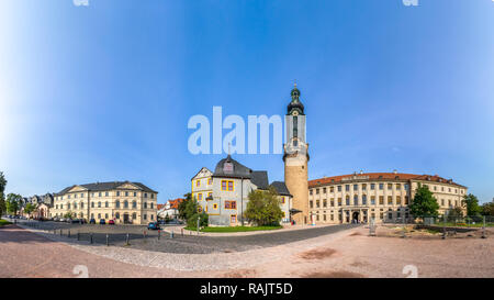 Il castello di città, Weimar, Germania Foto Stock