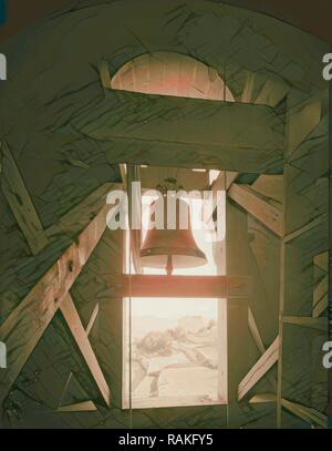 Betlemme e dintorni Il Natale di Betlemme campana. La sua peal ascoltato per la prima volta in tutto il mondo, Centenario 1933. 1920 reinventato Foto Stock