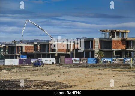 Edificio di nuova costruzione, estate cottages, Paphos, Cipro, Neubau, Ferienhaeuser, Zypern Foto Stock