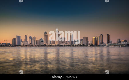 San Diego notte Foto Stock