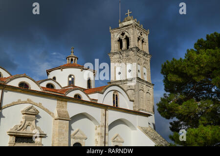 Timiou Stavrou (chiesa di Santa Croce), Pano Lefkara, Repubblica di Cipro, Timiou Stavrou (Kirche des Heiligen Kreuzes), Republik Zypern Foto Stock