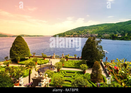 Isola Bella, Stresa, Italia Foto Stock