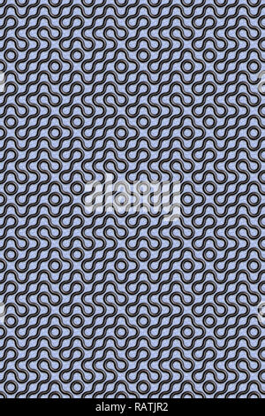 Piastrellabile senza cuciture decorative in vetro la configurazione di sfondo. Foto Stock