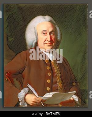 John Singleton Copley, Harrison grigio, American, 1738 - 1815, c. 1767, olio su tela. Reinventato da Gibon. Arte Classica reinventato Foto Stock