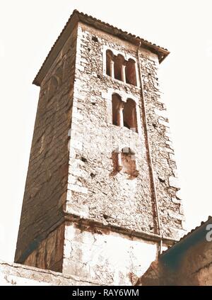 Abruzzo, L'Aquila, L'Aquila, Chiesa B, Italia, xx secolo, foto, fotografia, l'Europa. Reinventato da Gibon. Classic reinventato Foto Stock