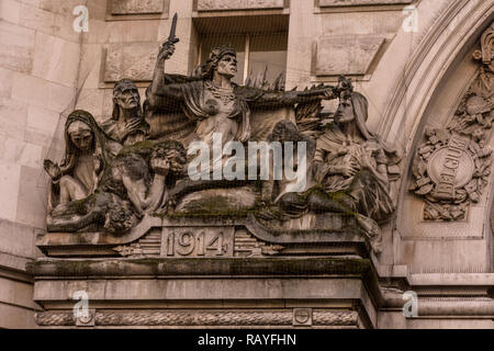 Stazione Waterloo di Londra Foto Stock