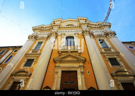 Basilica dei santi Ambrogio e Carlo il Corso, Roma Foto Stock