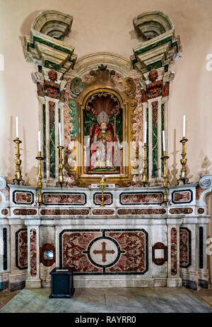 Italia Basilicat Acerenza cappella cattedrale di San Canio Foto Stock